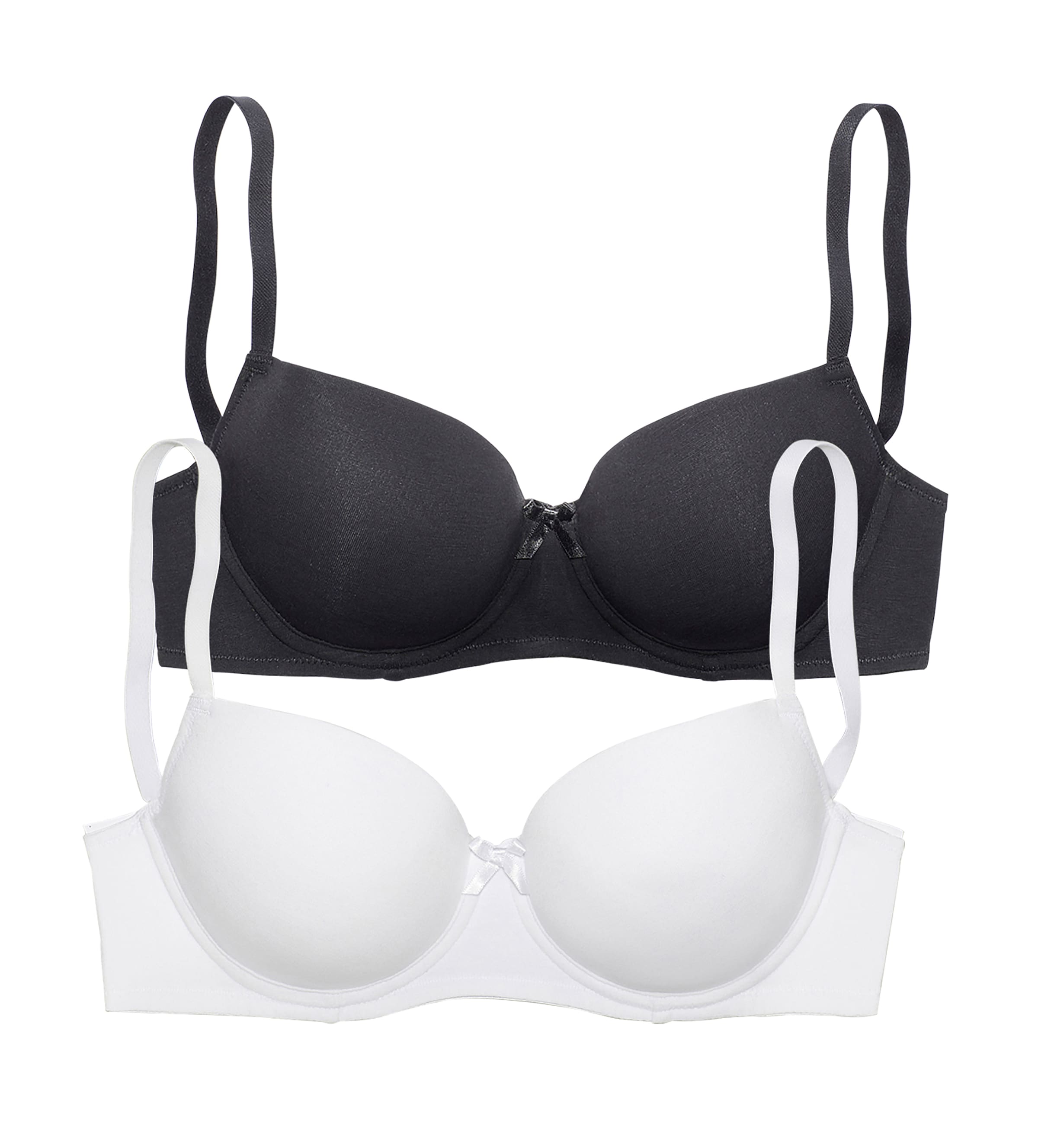 PETITE FLEUR Balkonetka Biustonosz w kolorze czarny: przód