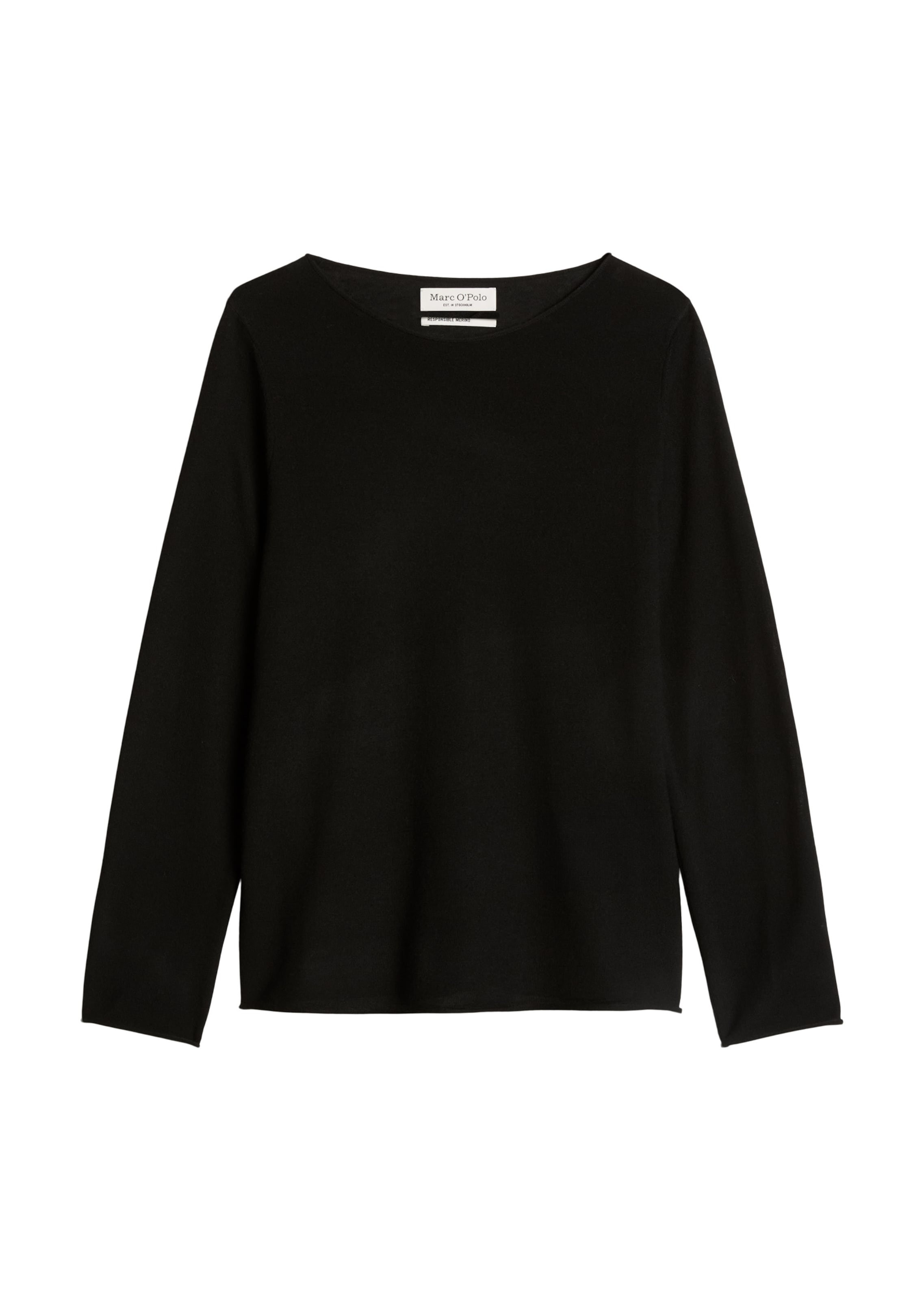 Pull-over Marc O'Polo en noir : devant