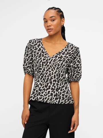 OBJECT Blouse in Zwart: voorkant