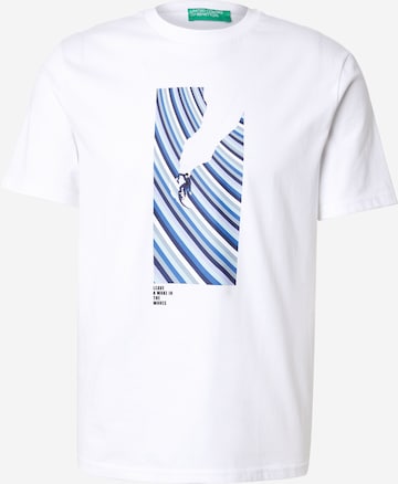 balta UNITED COLORS OF BENETTON Marškinėliai: priekis