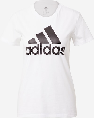 ADIDAS PERFORMANCE Функционална тениска в черно / бяло, Преглед на продукта