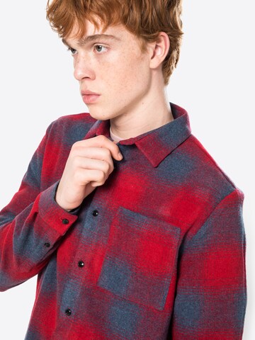 River Island Regular fit Button Up Shirt in Red