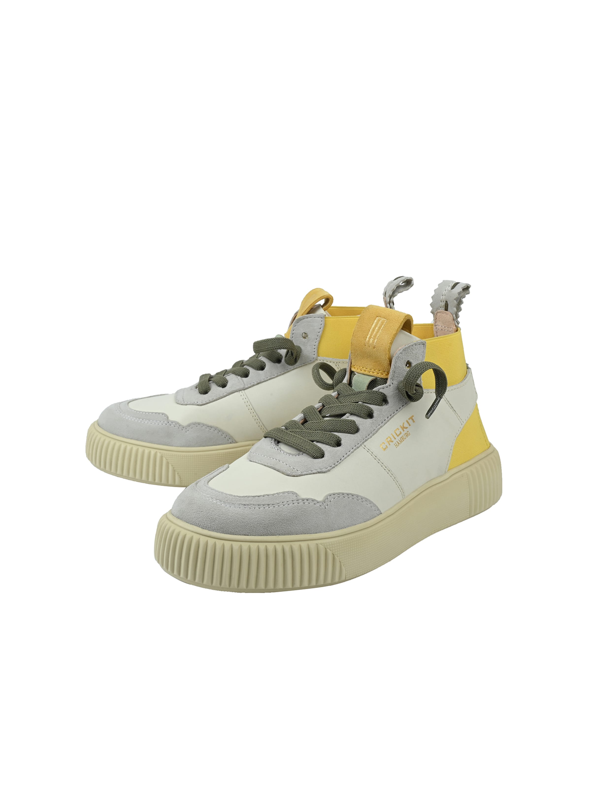 Crickit Sneakers hoog ' REBEKA ' in Wit