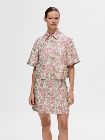 SELECTED Bluse 'Arisa' in Weiß