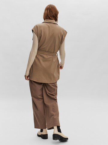 VERO MODA Vest 'Fawn' in Brown