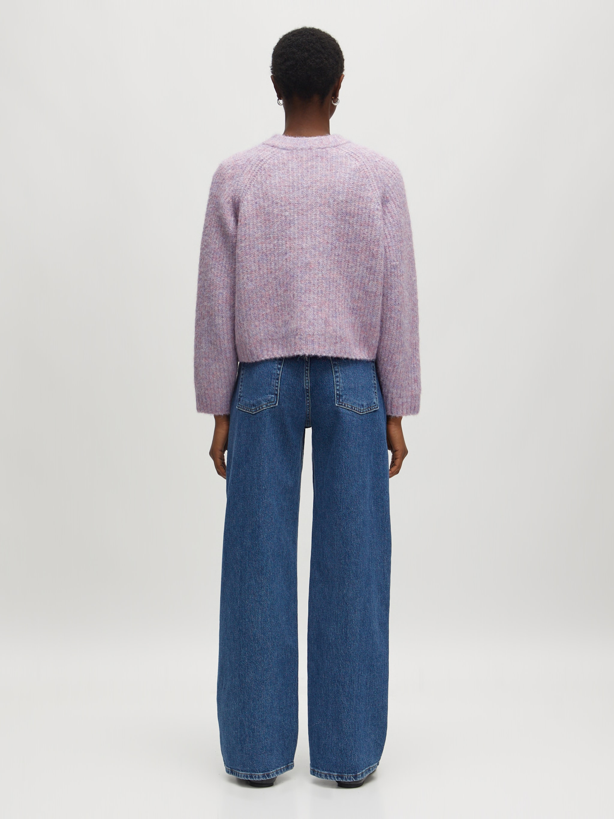 EDITED Produkte Strickjacke 'Rani' lila