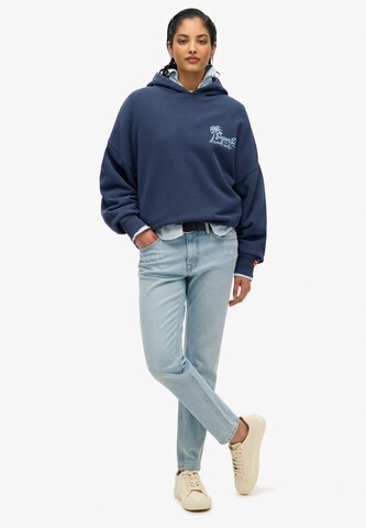 Superdry Sweatshirt in Blauw