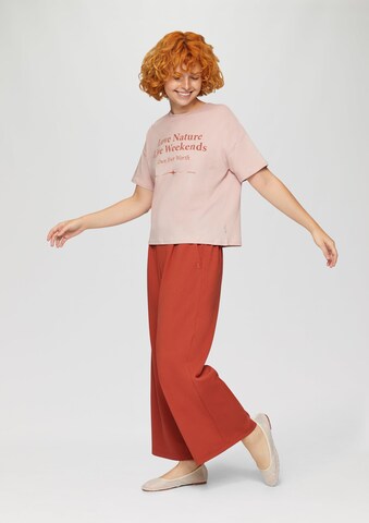 T-shirt QS en rose