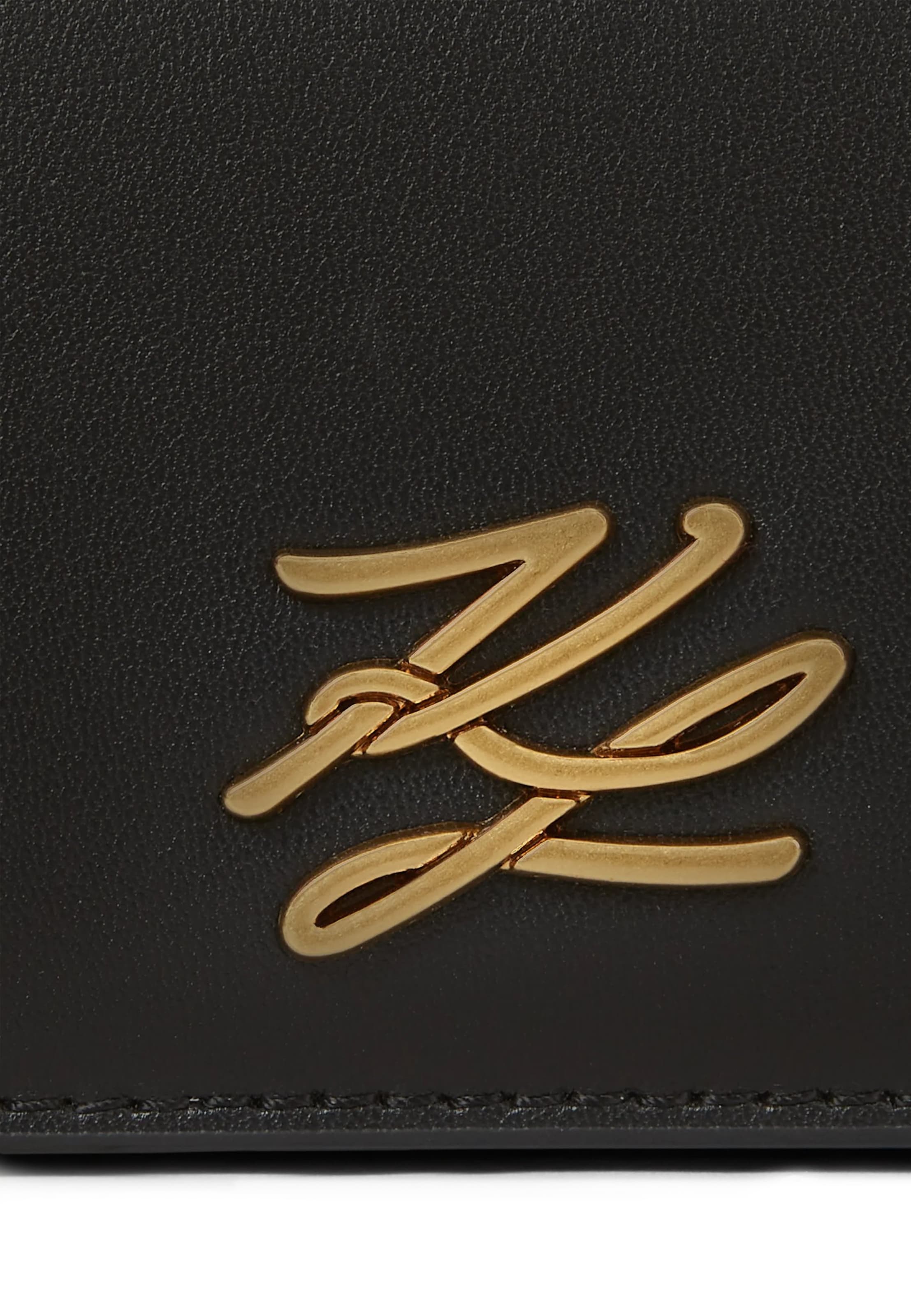 Karl Lagerfeld - Bolso de hombro 'K/Autograph' en negro