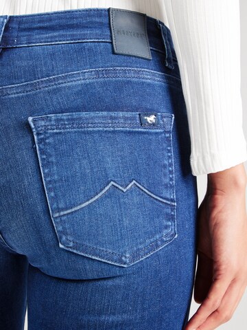 MUSTANG Bootcut Jeans 'SHELBY' in Blau