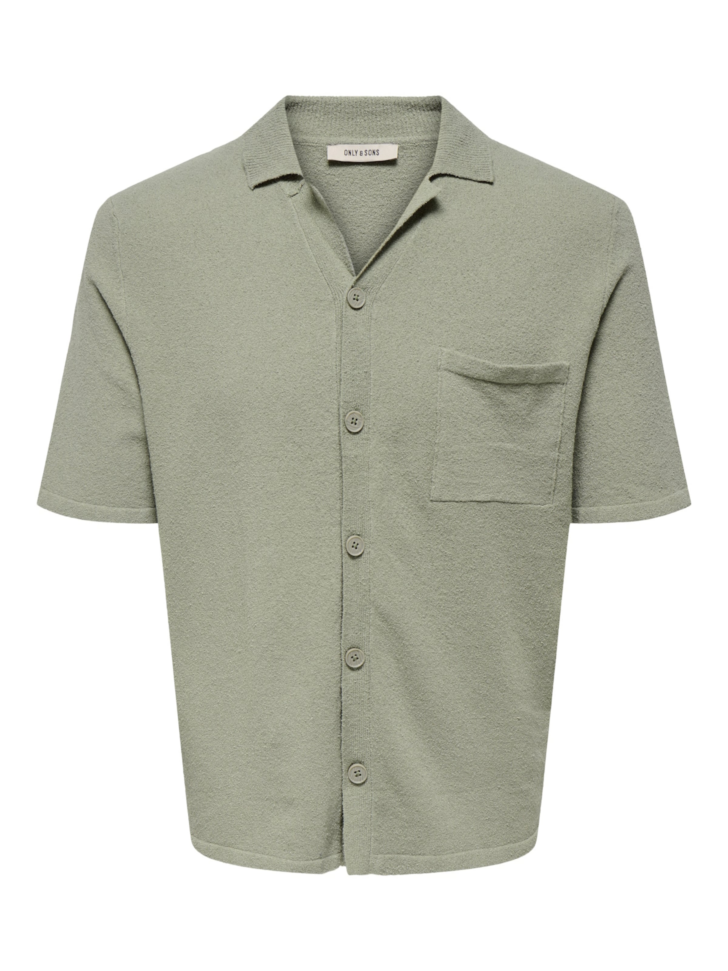 Only & Sons Overhemd 'Frankie' in Groen: voorkant