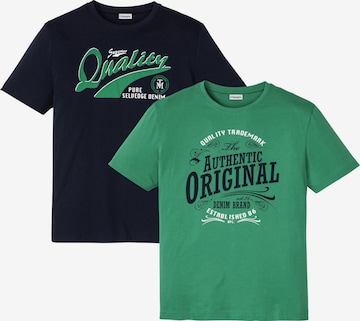 T-Shirt bonprix en bleu : devant