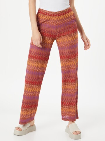 MORE & MORE Wide leg Broek in Oranje: voorkant