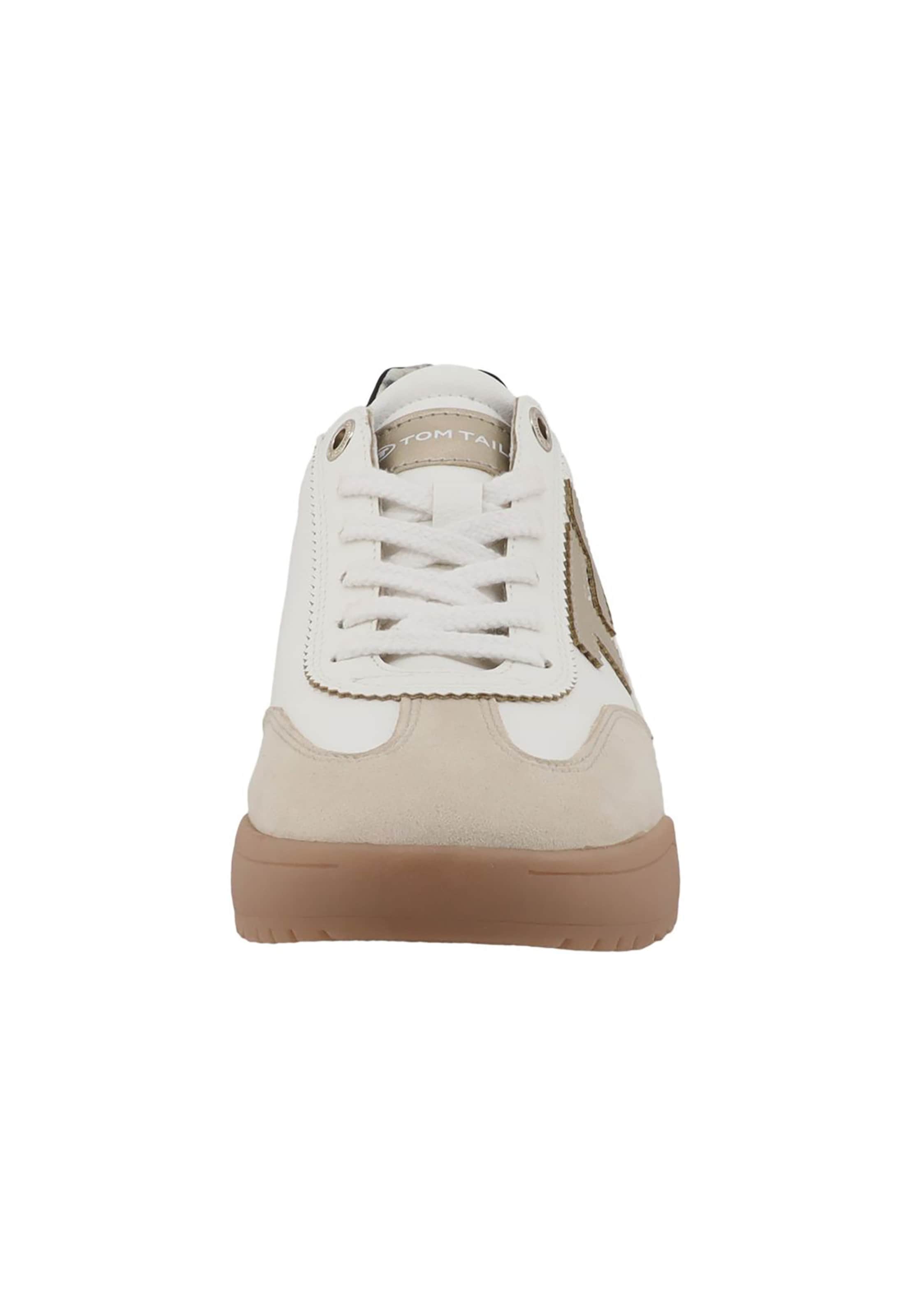 Baskets basses TOM TAILOR en beige