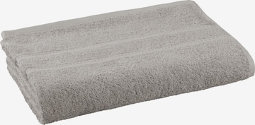 SCHIESSER Shower Towel 'Palma' in Silver: front