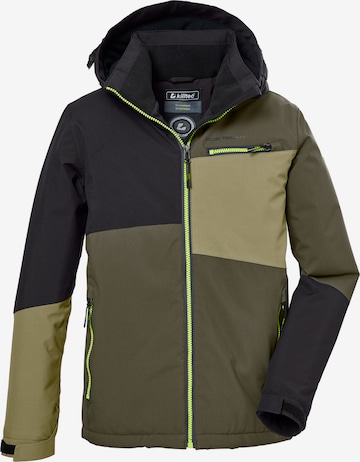 KILLTEC Athletic Jacket in Green: front