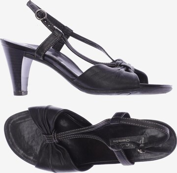 Paul Green Sandals & High-Heeled Sandals in 37,5 in Black: front