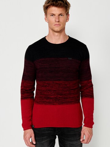 KOROSHI - Pullover em vermelho: frente