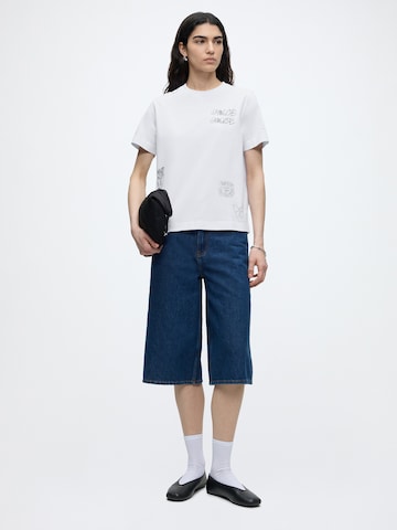 Samsøe Samsøe - Camiseta 'Sacamino' en blanco