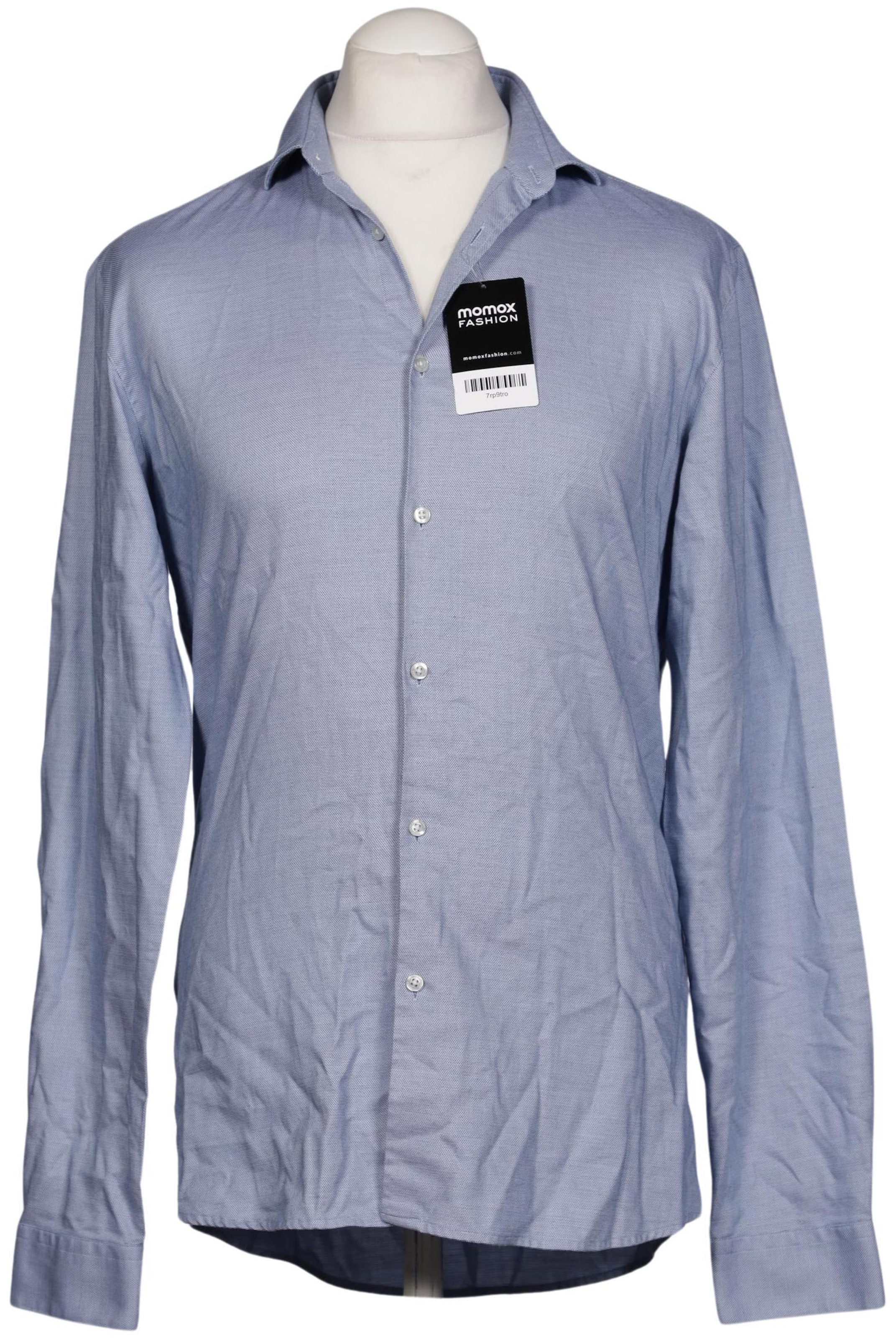 HUGO Button Up Shirt in M in Blue: front