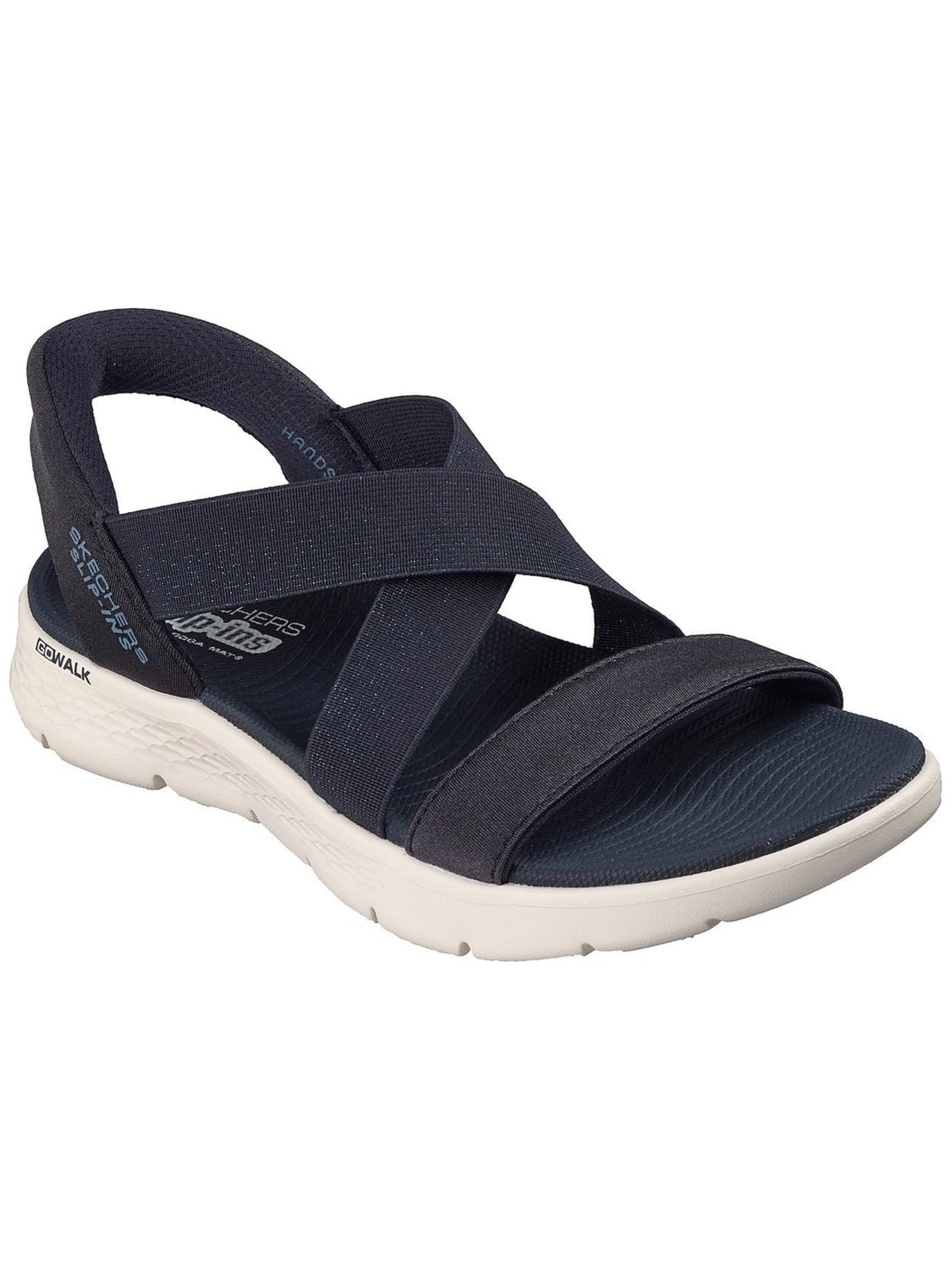 SKECHERS - Sandalias 'Skechers Go Walk Flex Sandal - Glimmer' en azul: frente