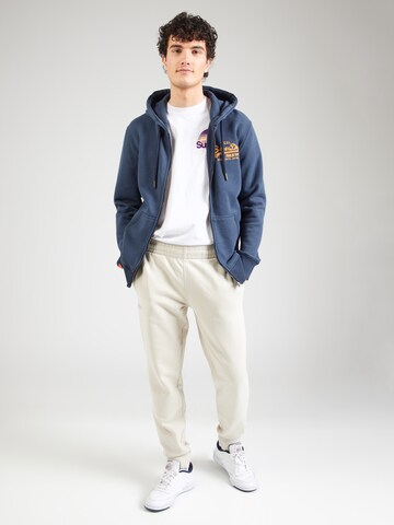 Superdry Sweatvest in Blauw