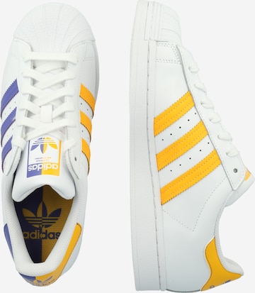 Baskets basses 'Superstar' ADIDAS ORIGINALS en blanc