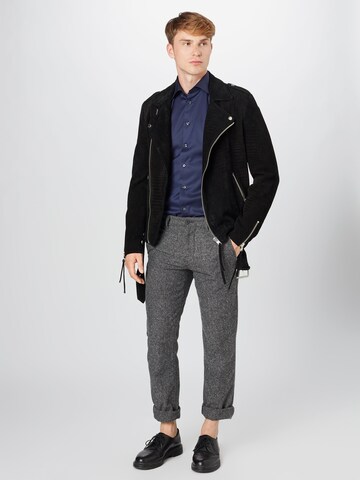 ETON Slim fit Business Shirt 'Signature Twill' in Blue