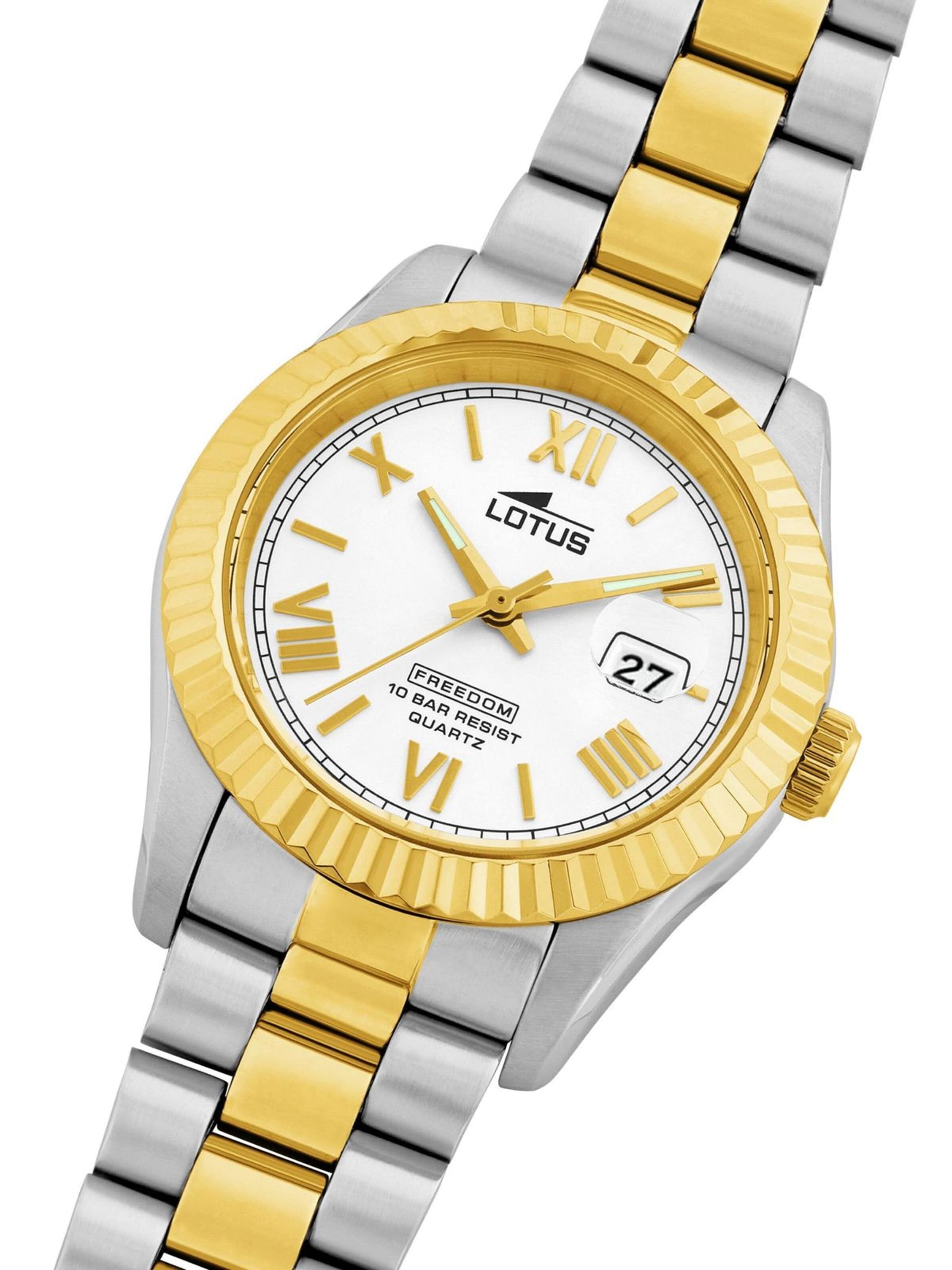 Lotus Analoog horloge 'Date watch Freedom' in Zilver