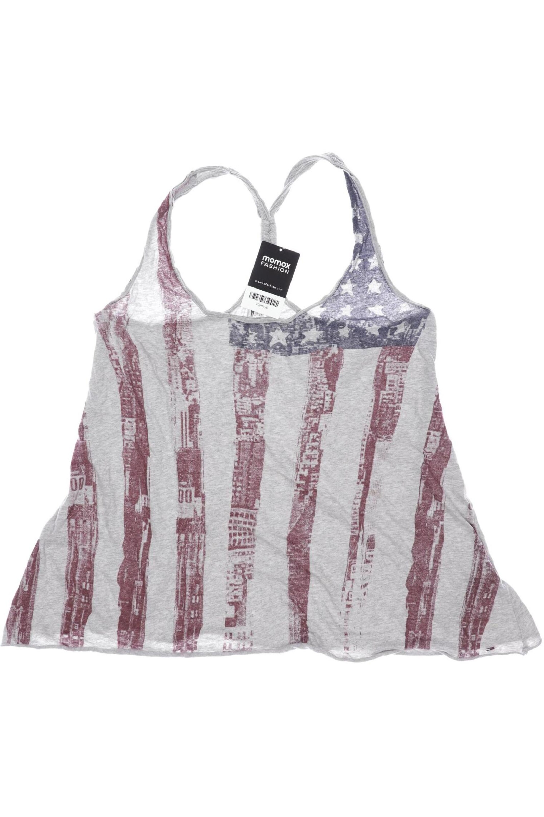 Tommy Jeans Top S in Grau: Vorderseite