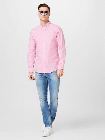 Polo Ralph Lauren - Ajuste estrecho Camisa en rosa