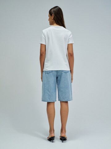 Salsa Jeans T-shirts in Weiß
