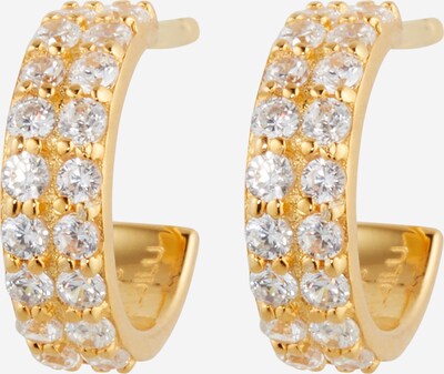 OHH LUILU Ohrringe in gold / transparent, Produktansicht