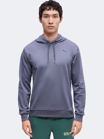 Sweat de sport 'TAD ESSENTIALS' PUMA en gris : devant