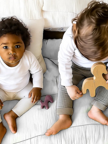 Couverture de bébé PAPATE en blanc