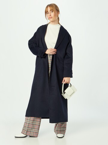 LA STRADA UNICA Between-Seasons Coat 'Caluso' in Blue