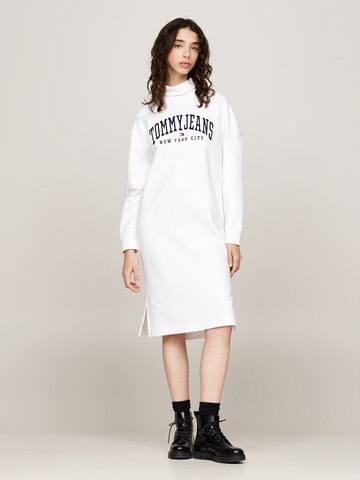 Tommy Jeans Kleid in Weiß: Vorderseite