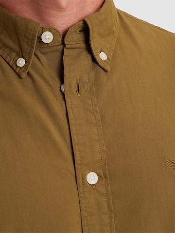 PME Legend Regular fit Overhemd 'American Classic shirt' in Bruin