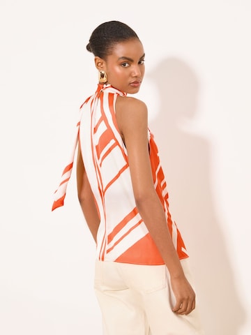 Lipsy Blouse in Oranje