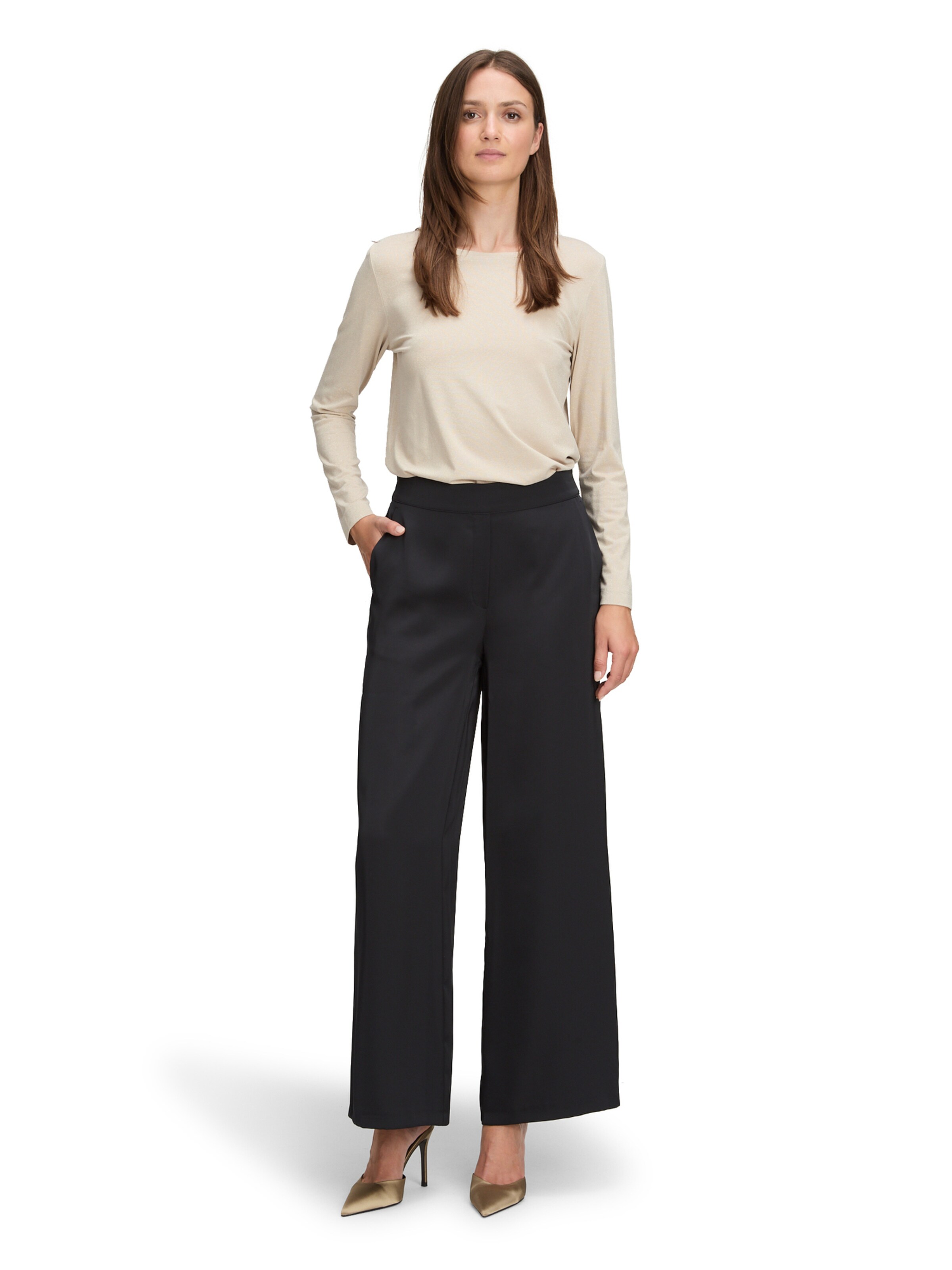 Betty & Co Slim fit Trousers in Black