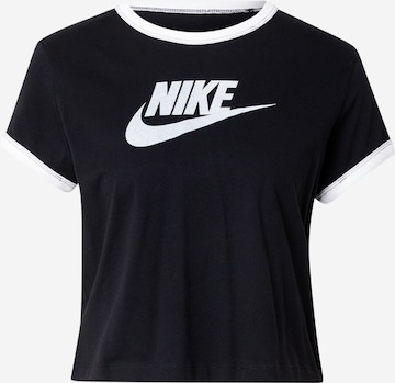 Nike SportswearMajica 'RINGER' - crna boja: prednji dio