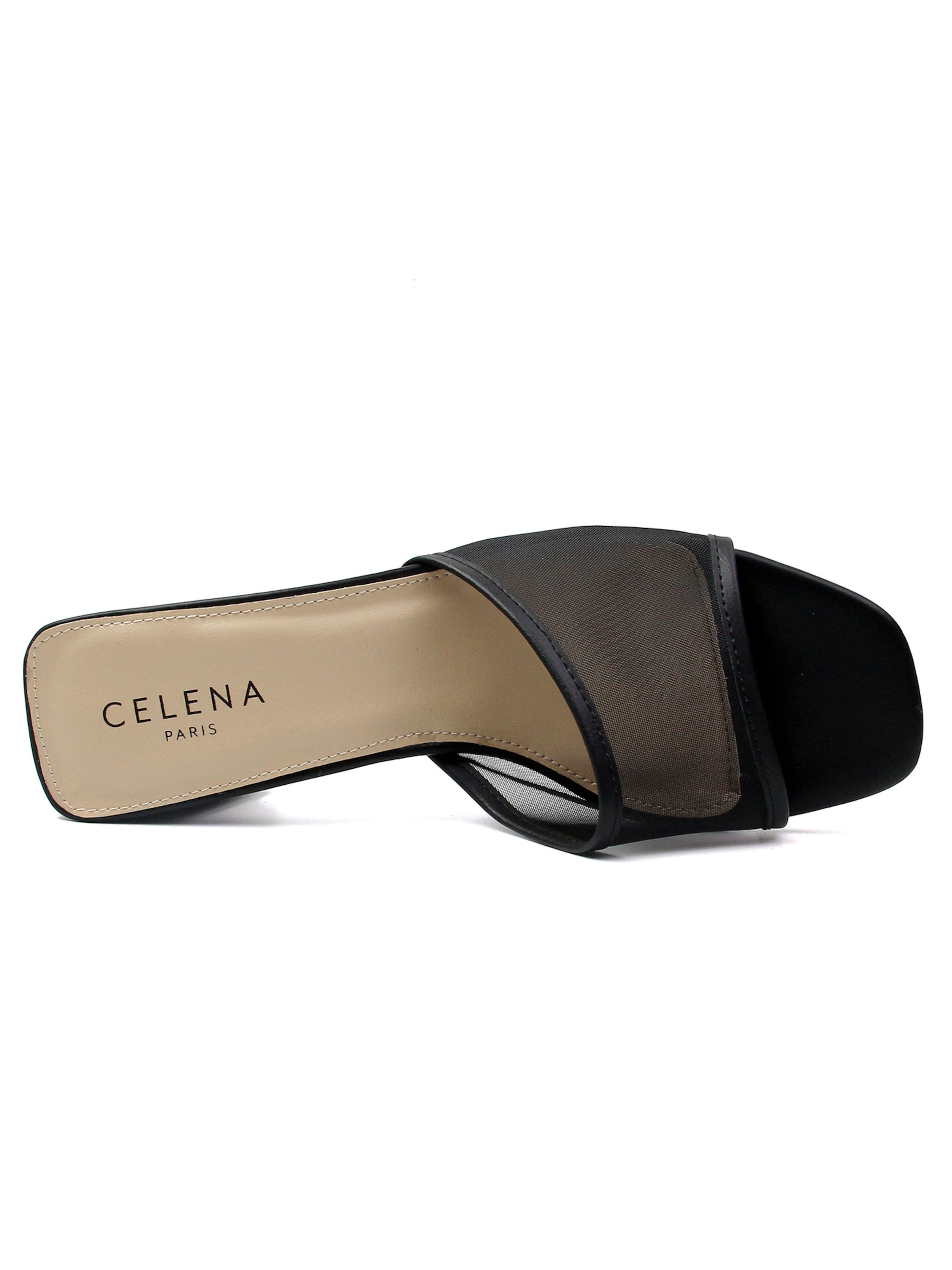 CelenaNatikače s potpeticom 'Catia' - crna boja