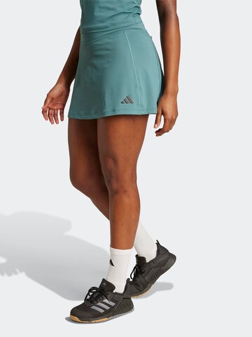 ADIDAS PERFORMANCESportska suknja 'OPTIME' - zelena boja: prednji dio