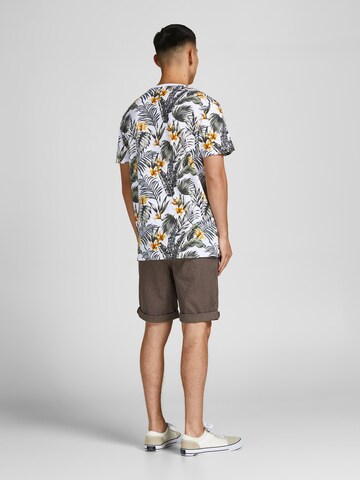 balts JACK & JONES T-Krekls