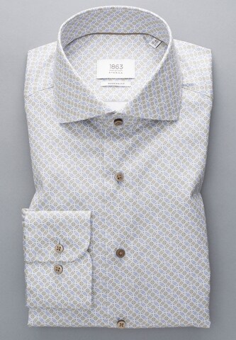 ETERNA Regular fit Button Up Shirt in Blue