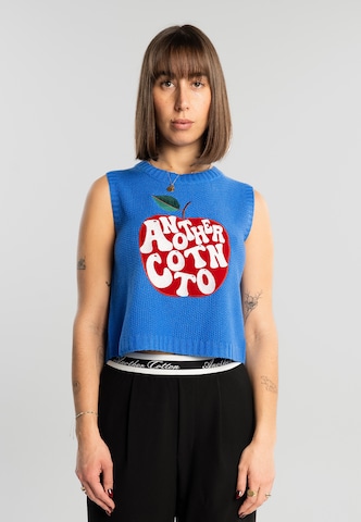 Another Cotton Lab - Pullover 'Apple' em azul: frente