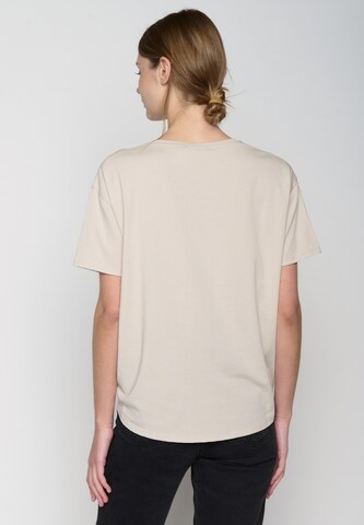 GREENBOMB T-Shirt ' Feel ' in Weiß