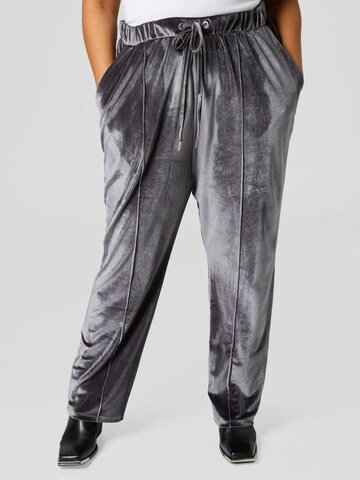 Regular Pantalon 'Rosina' Guido Maria Kretschmer Curvy en gris : devant