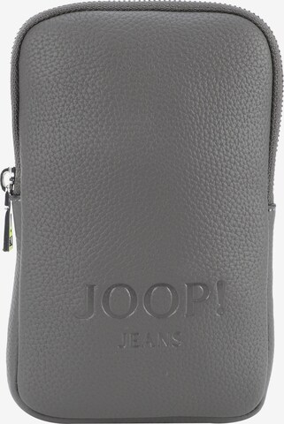 JOOP! Jeans Handytasche 'Lettera 1.0 Bianca' in Grau: predná strana