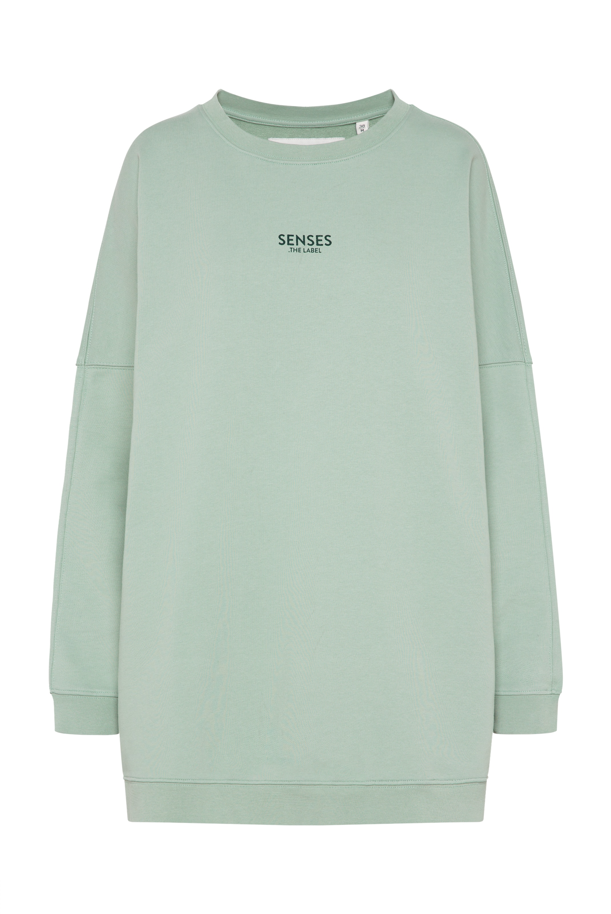 SENSES.THE LABEL Sweatshirt in Green: front